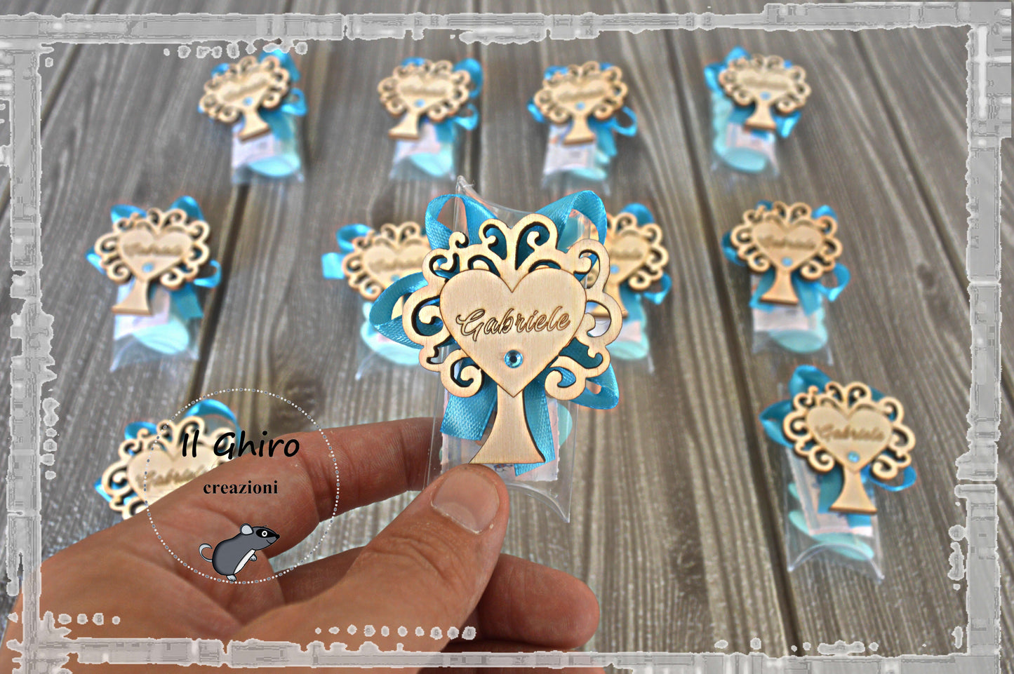 Scatoline con Albero della Vita e Cuore