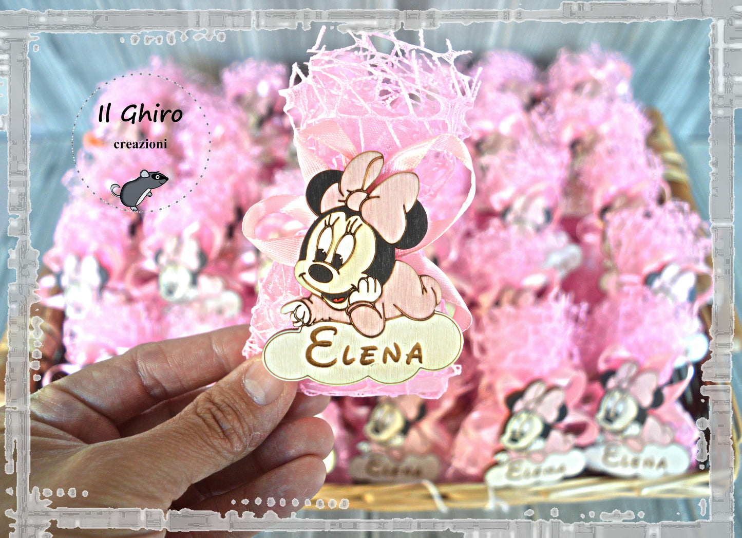 Sacchettino con Calamita Dipinta Minnie