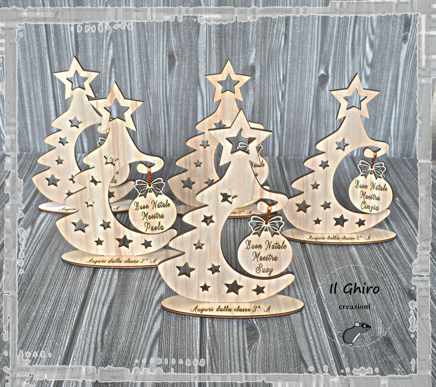 Albero con Pallina Personalizzata