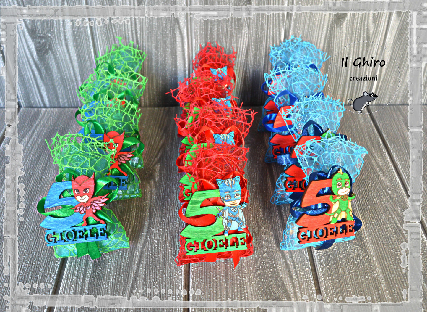 Sacchettino con Calamita e Numero Dipinta Super Pigimini