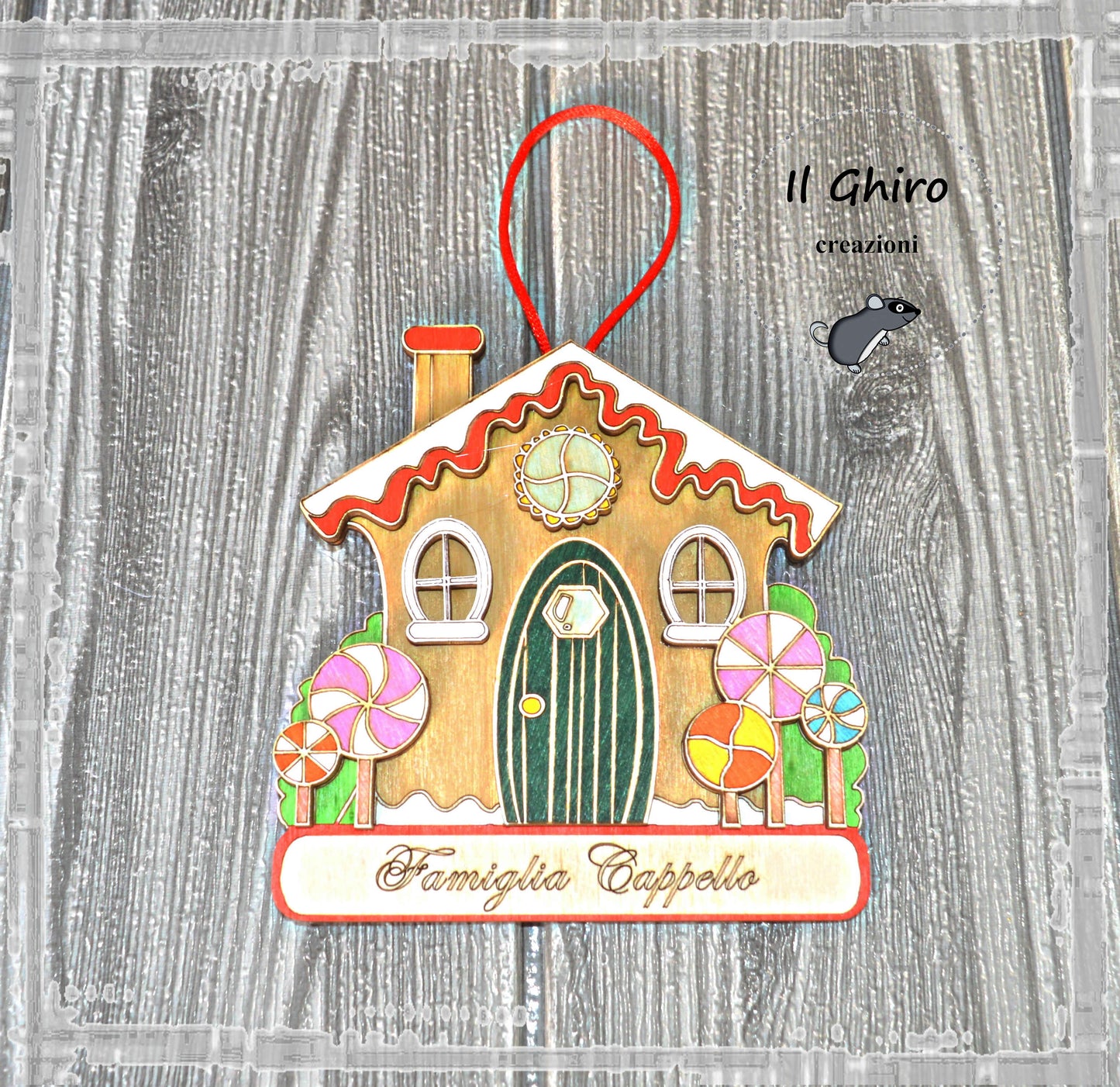 Casetta Pan di Zenzero 3D