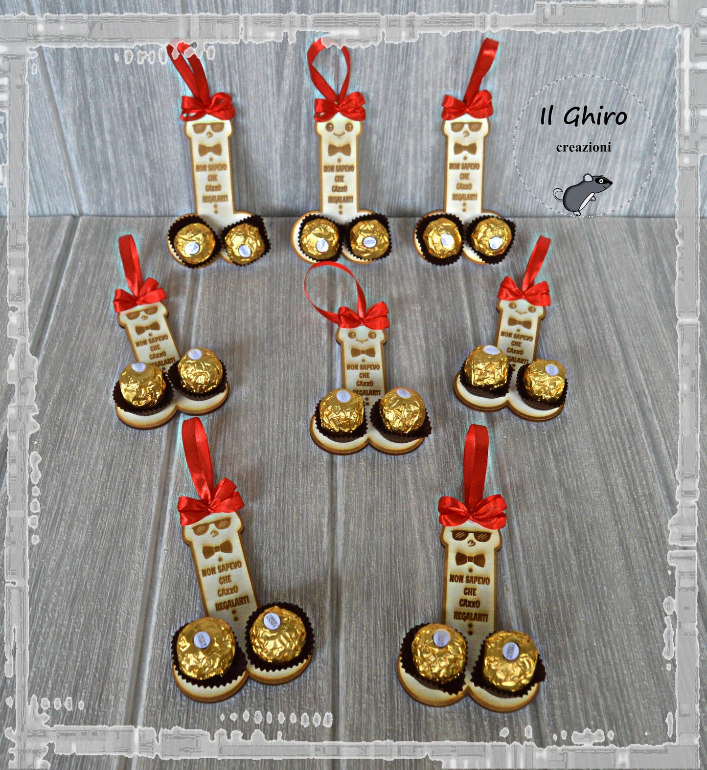 Appendino Ironico con Ferrero Rocher