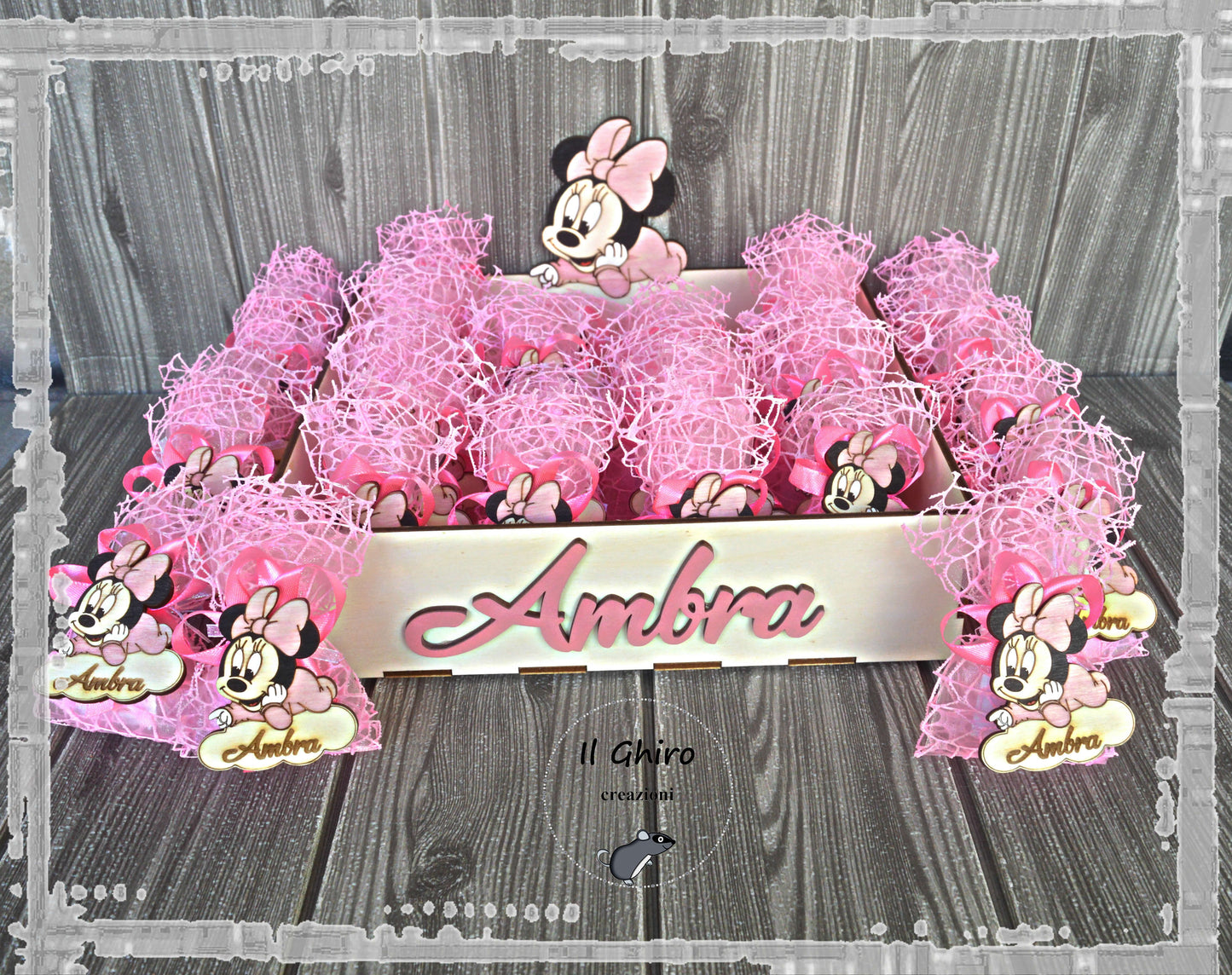 Sacchettino con Calamita Dipinta Minnie