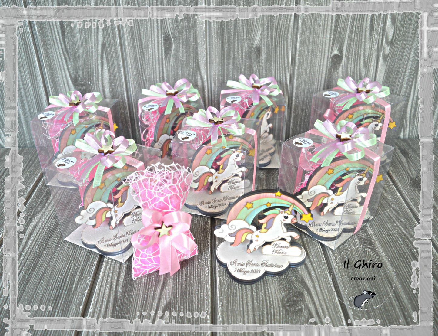Arcobaleno con Unicorno