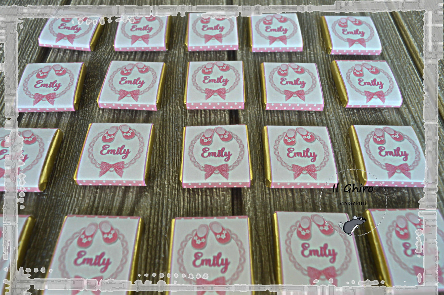 Cioccolatini Monoporzione Personalizzabili