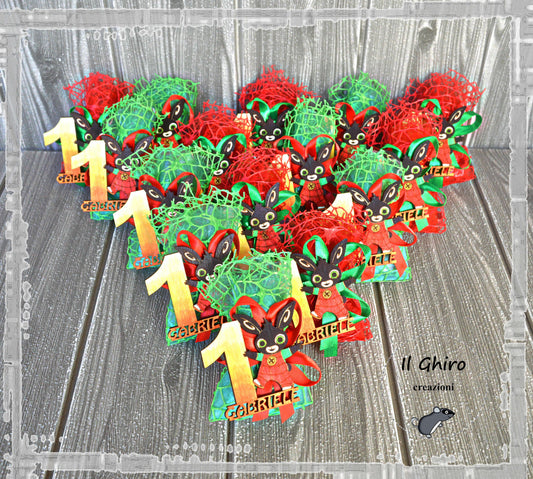 Sacchettino con Calamita e Numero Dipinta Bing