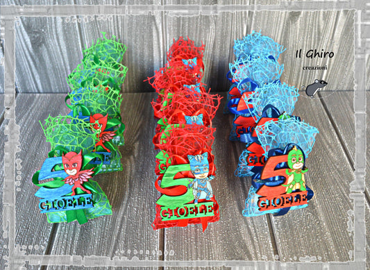 Sacchettino con Calamita e Numero Dipinta Super Pigimini