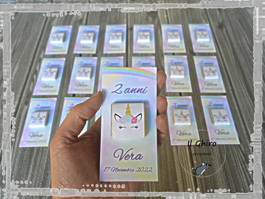 Cioccolatini Monoporzione con Tag Personalizzabili