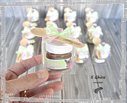 Nutellina con Confezione e Cucchiaino Personalizzato